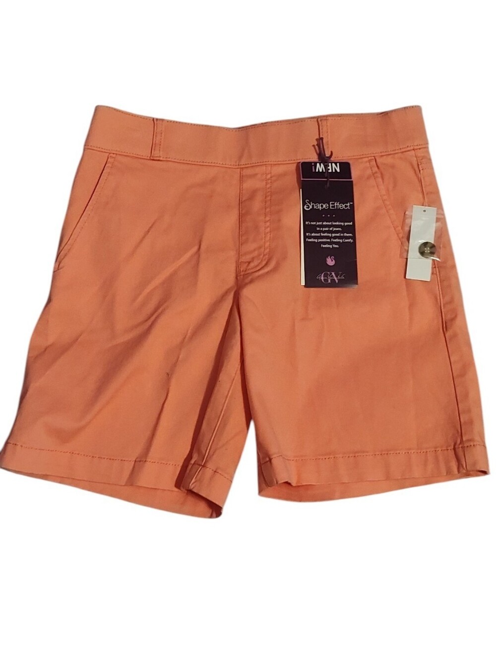 Gloria Vanderbilt Shape Effect High Rise Stretch Women's Shorts Size 4